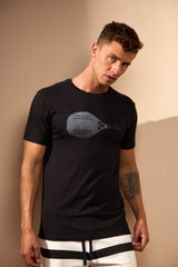 CAMISETA BEACH TENNIS - PRETO