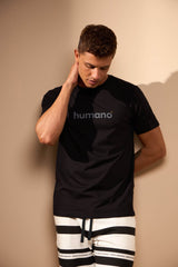 CAMISETA HUMANO - PRETO