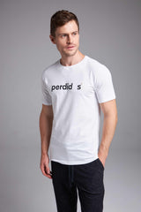 CAMISETA PERDIDAS - BRANCO