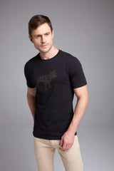 CAMISETA BULDOGUE ELETRONIC - PRETO