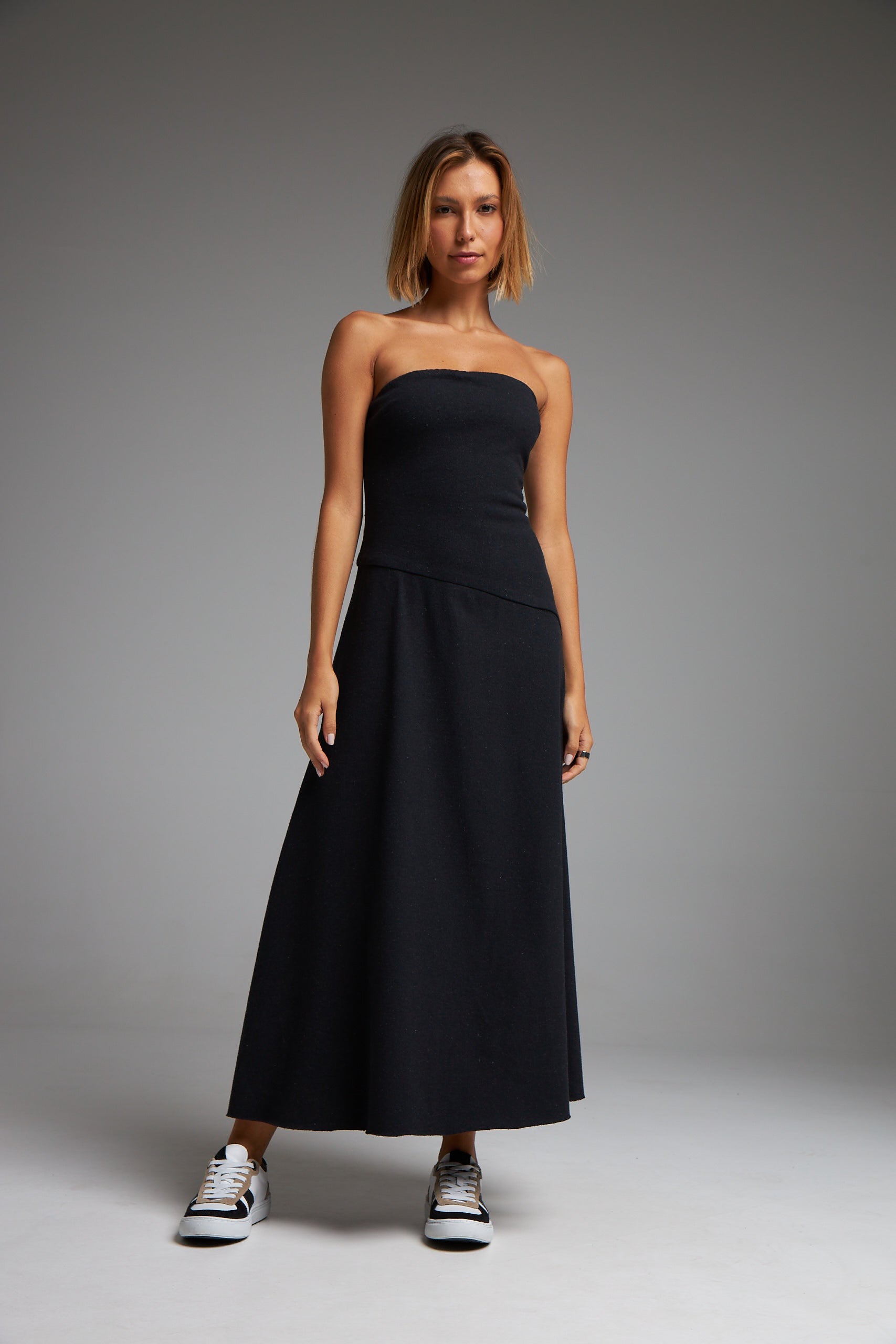 VESTIDO ECOS - PRETO