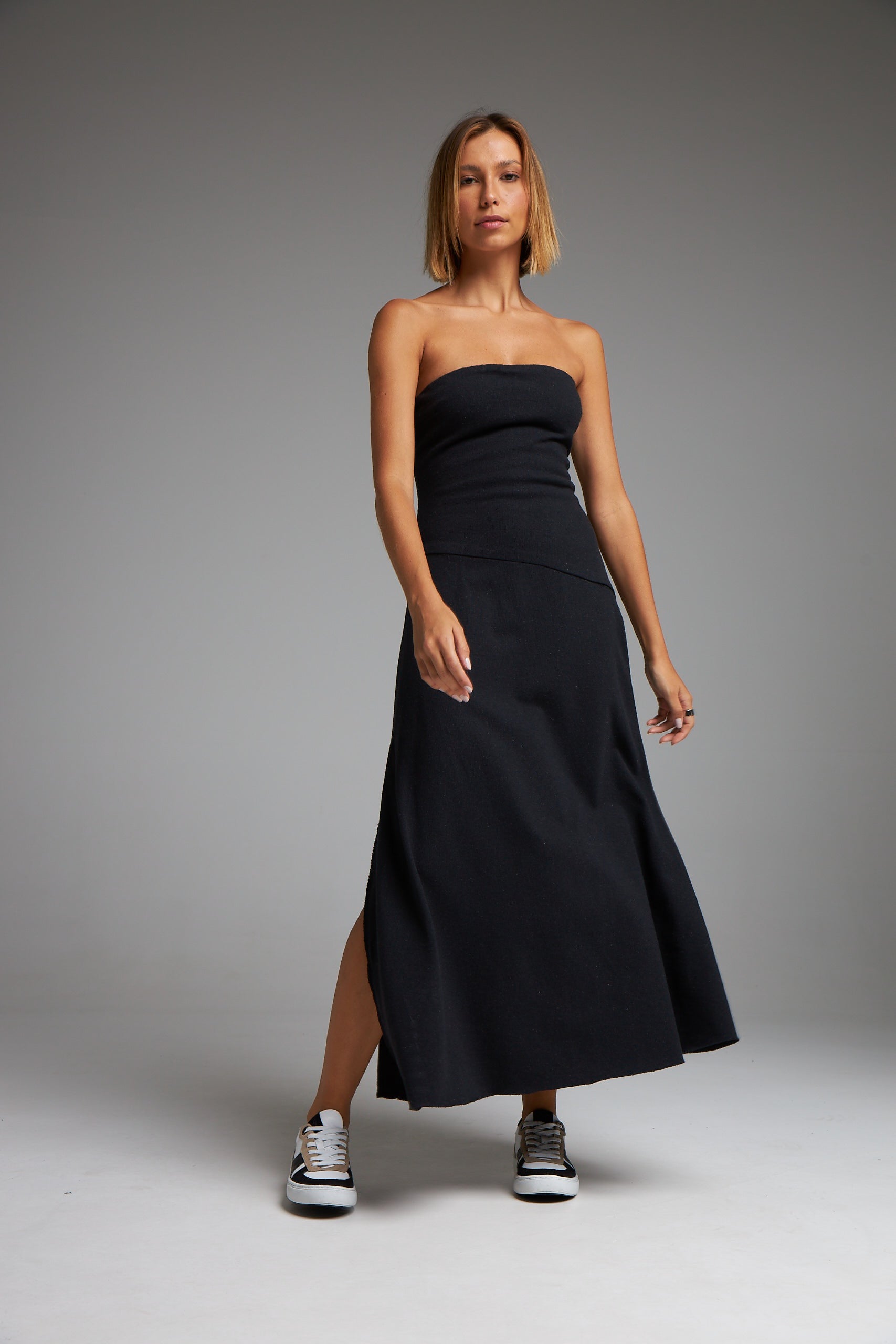 VESTIDO ECOS - PRETO