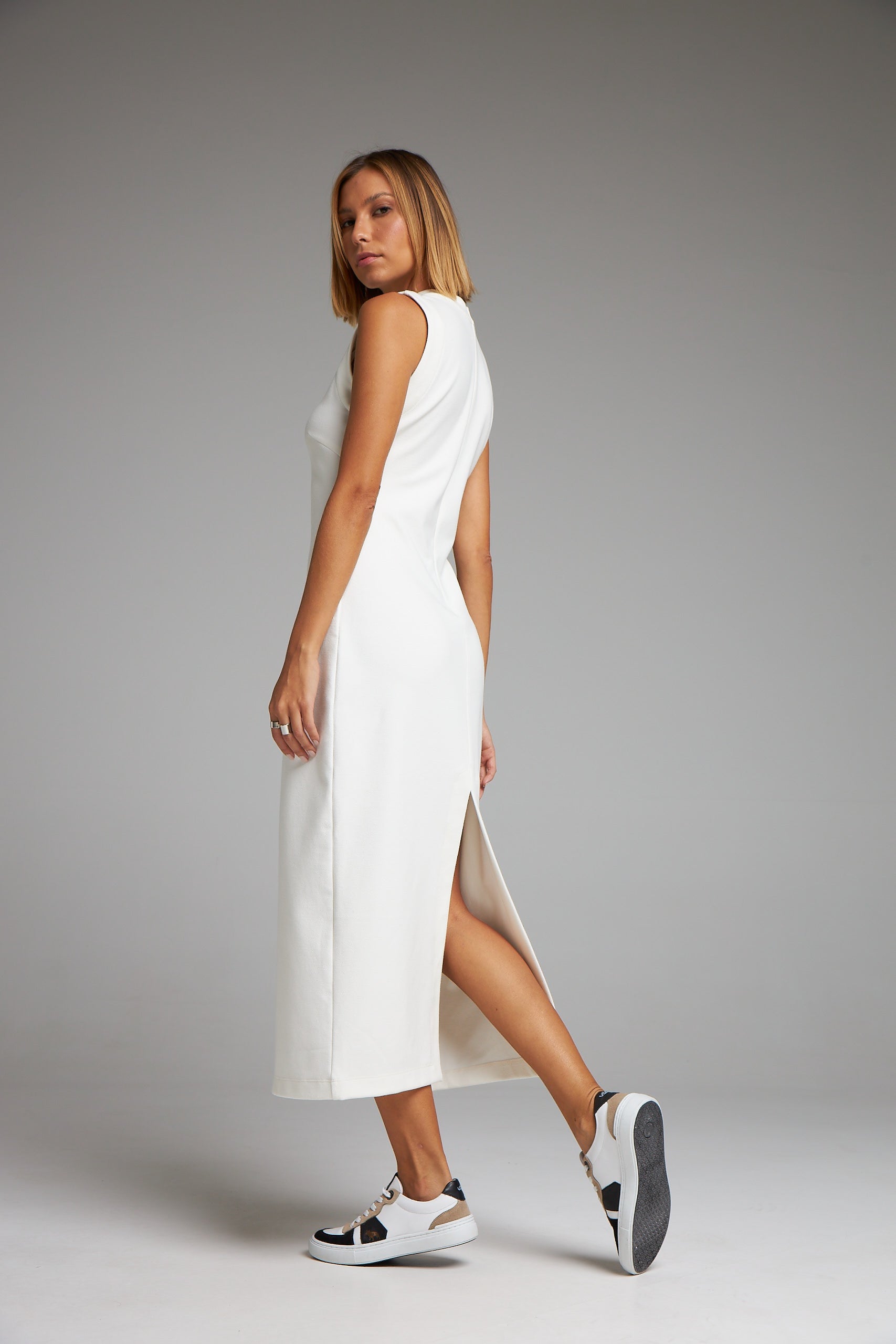 VESTIDO OASIS - OFF WHITE