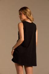 VESTIDO SAVASSI - PRETO