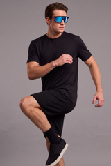 CAMISETA ICETECH UV 50+ 100% MALHA POLIAMIDA - PRETO