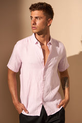 CAMISA LINHO GIBSON - ROSA