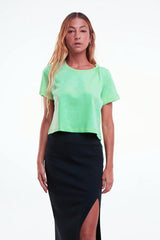 BLUSA SANTO LEVE NEON