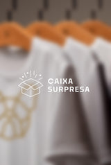 CAIXA SURPRESA - KIT 3 CAMISETAS MASCULINAS 100% ALGODÃO