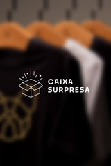 CAIXA SURPRESA - KIT 3 CAMISETAS MASCULINAS 100% ALGODÃO