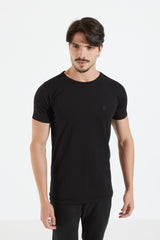 CAMISETA BÁSICA LONG - PRETO