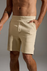 BERMUDA OÁSIS ALGODÃO - AREIA da Vörr Brasil | Vörr Brasil