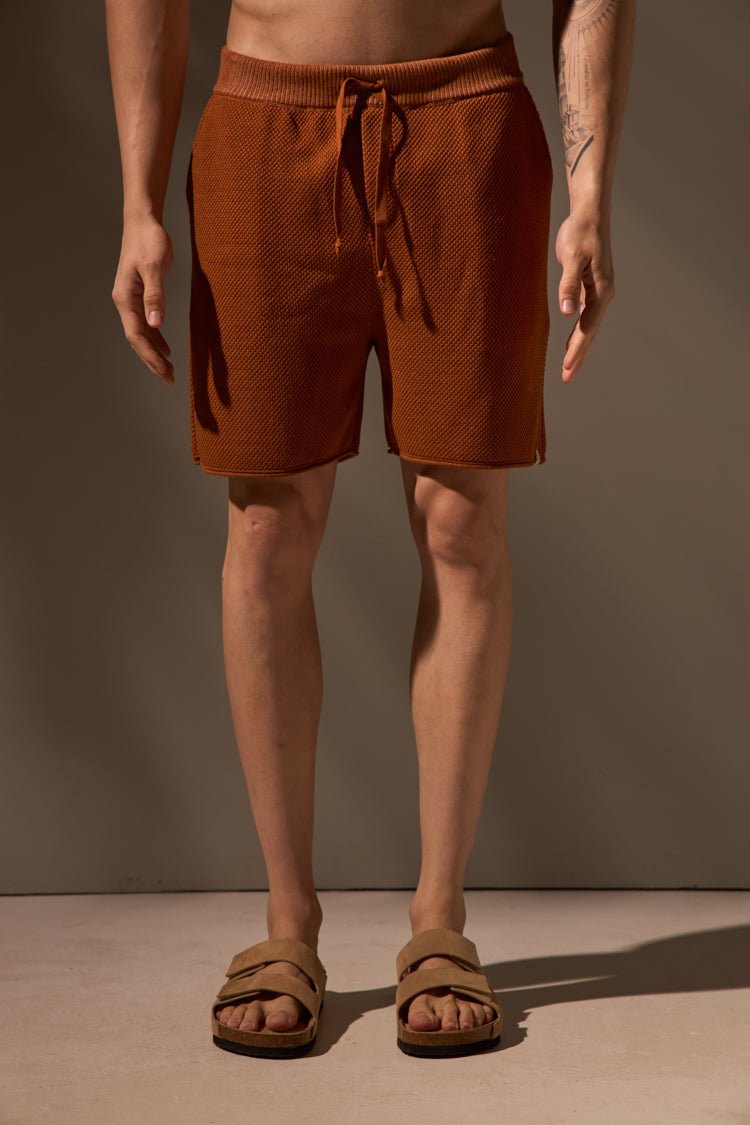 BERMUDA TRICÔ FLOW - COBRE da Vörr Brasil | Loja Oficial Vörr Brasil