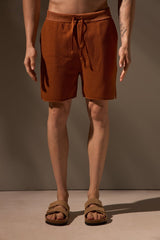 BERMUDA TRICÔ FLOW - COBRE da Vörr Brasil | Loja Oficial Vörr Brasil