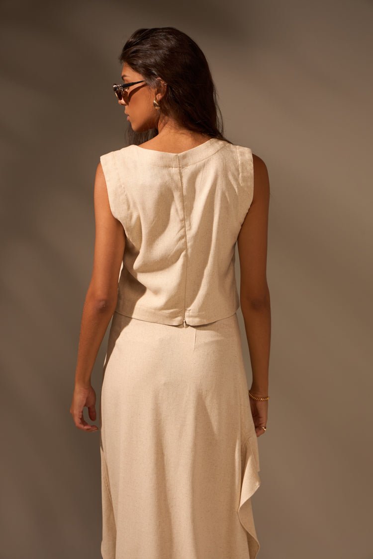 BLUSA ALMA - AREIA da Vörr Brasil | Loja Oficial Vörr Brasil