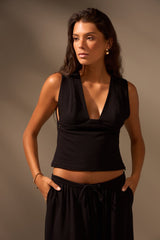 BLUSA BRISAS ALGODÃO - PRETO da Vörr Brasil | Loja Oficial Vörr Brasil