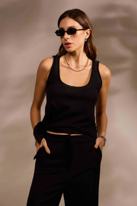 BLUSA CELESTE ALGODÃO - PRETO da Vörr Brasil | Vörr Brasil
