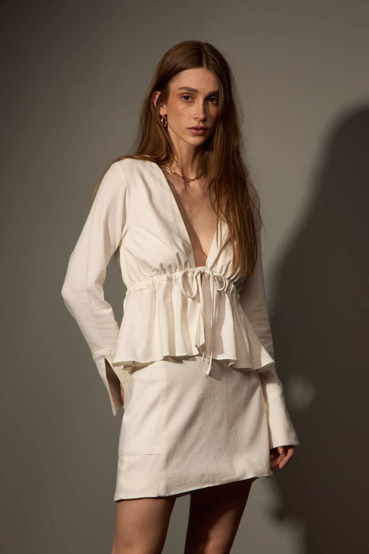 BLUSA CERRADO - OFF WHITE da Vörr Brasil | Loja Oficial Vörr Brasil