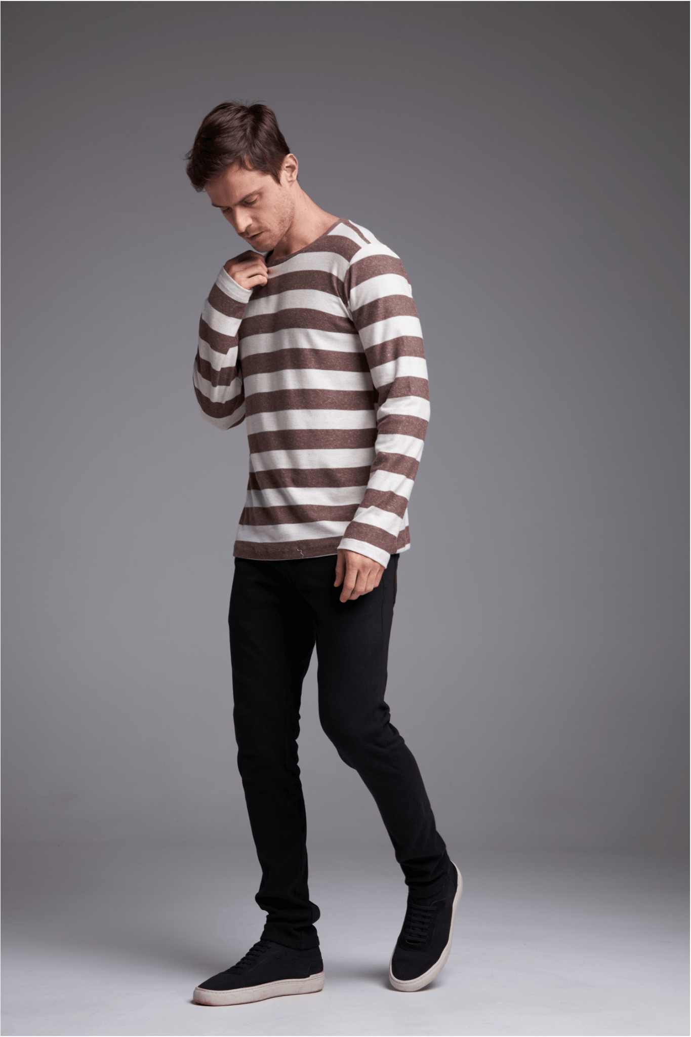 BLUSA ESSÊNCIA ALGODÃO - MARROM