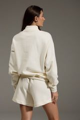 BLUSA MOLETOM BRUMA 100% ALGODÃO - OFF WHITE da Vörr Brasil | Vörr Brasil