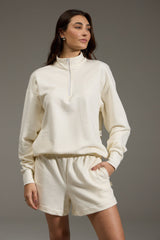 BLUSA MOLETOM BRUMA 100% ALGODÃO - OFF WHITE da Vörr Brasil | Vörr Brasil