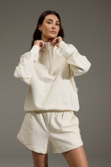 BLUSA MOLETOM BRUMA 100% ALGODÃO - OFF WHITE da Vörr Brasil | Vörr Brasil