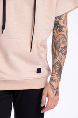 BLUSÃO MANGA CURTA - AREIA da Vörr Brasil | Loja Oficial Vörr Brasil