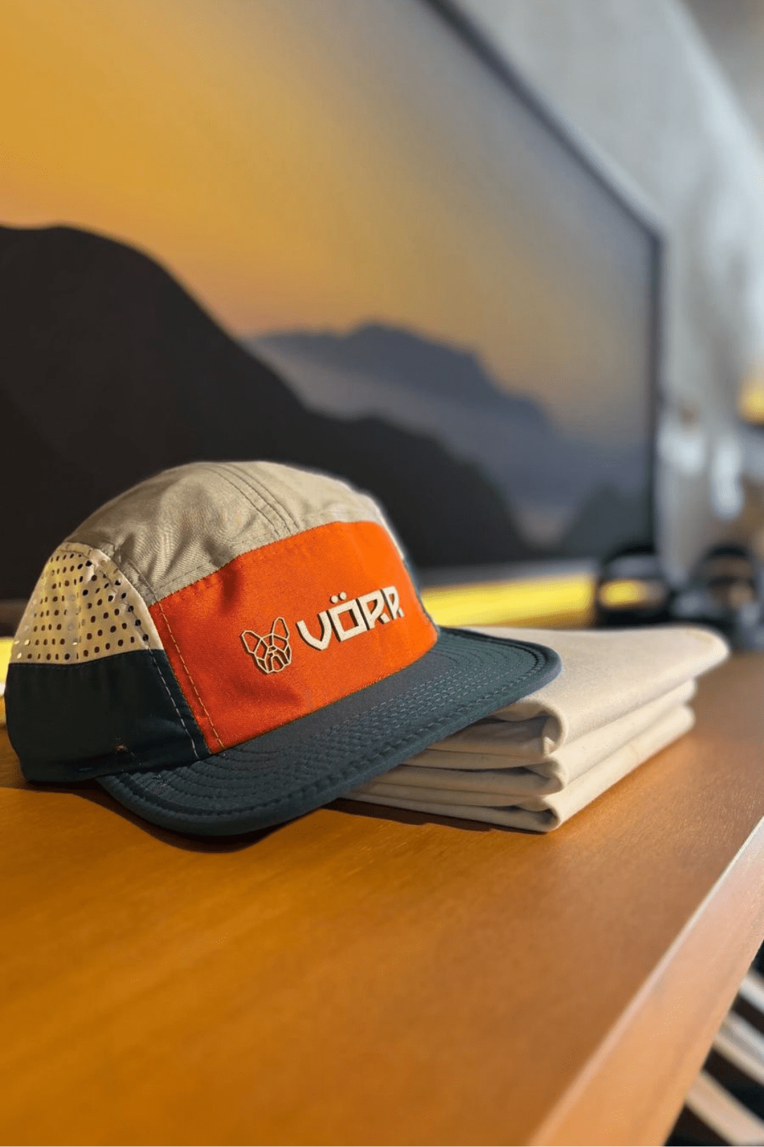 BONÉ PERFORMANCE EDIÇÃO LIMITADA - VERDE E LARANJA da Vörr Brasil | Vörr Brasil