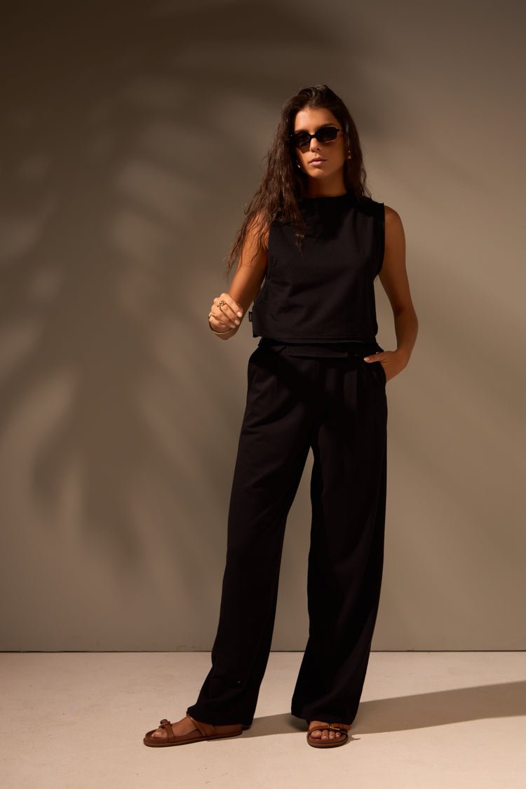 CALÇA BRISAS ALGODÃO - PRETO da Vörr Brasil | Loja Oficial Vörr Brasil