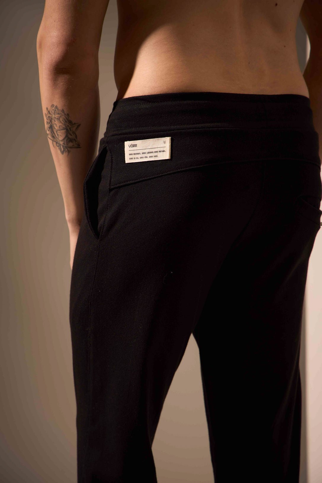 CALÇA BRISAS ALGODÃO - PRETO da Vörr Brasil | Loja Oficial Vörr Brasil