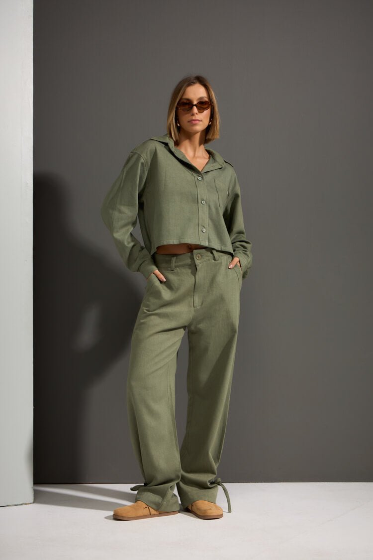 CALÇA CAMPOS - VERDE da Vörr Brasil | Loja Oficial Vörr Brasil
