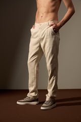 CALÇA CERRADO LINHO - AREIA da Vörr Brasil | Loja Oficial Vörr Brasil