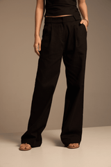 CALÇA CORUMBAU LINHO - PRETO da Vörr Brasil | Vörr Brasil