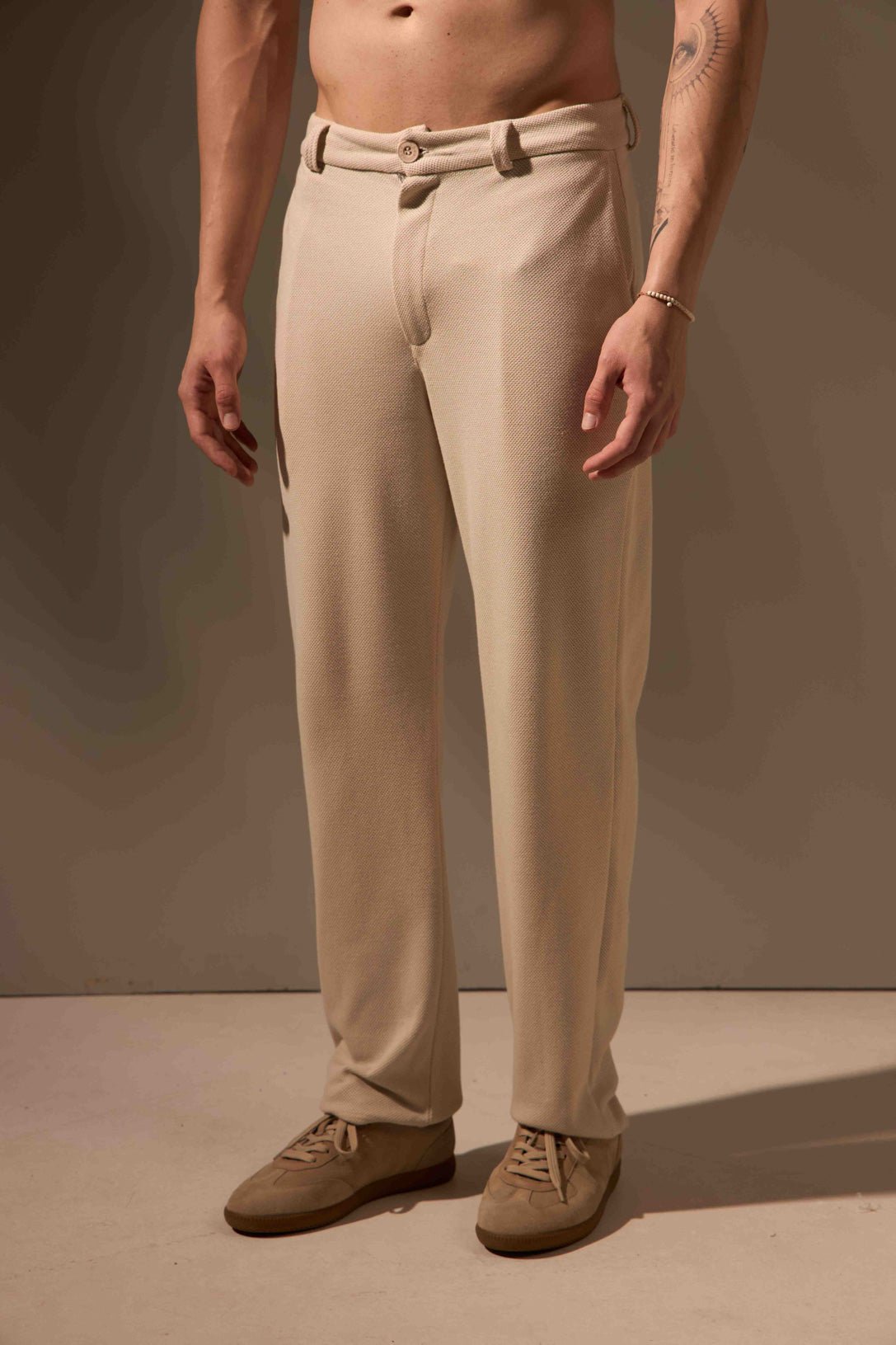CALÇA ENDURANCE TEXTURIZADA ALGODÃO - OFF WHITE da Vörr Brasil | Loja Oficial Vörr Brasil