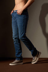 CALCA JEANS 003 BASE SLIM - AZUL da Vörr Brasil | Loja Oficial Vörr Brasil