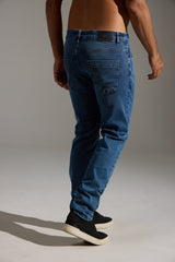 CALÇA JEANS CONFORT ALGODÃO - AZUL da Vörr Brasil | Vörr Brasil