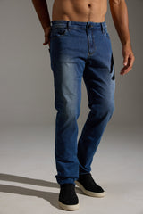 CALÇA JEANS CONFORT ALGODÃO - MARINHO da Vörr Brasil | Vörr Brasil