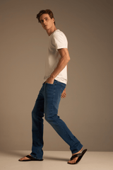 CALÇA JEANS EASE ALGODÃO - AZUL LIGHT da Vörr Brasil | Loja Oficial Vörr Brasil