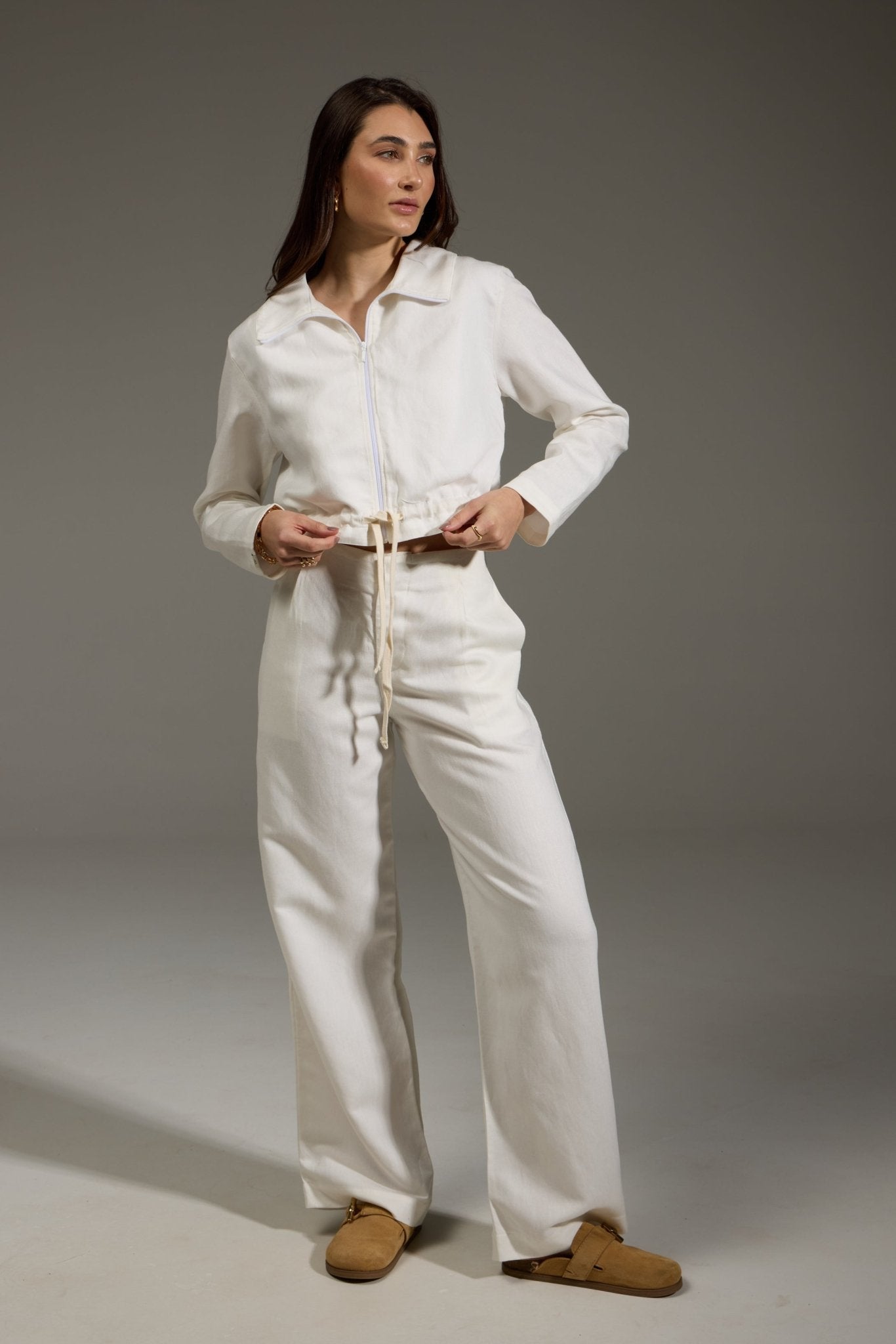 CALÇA ORIGEM LINHO - OFF WHITE da Vörr Brasil | Vörr Brasil
