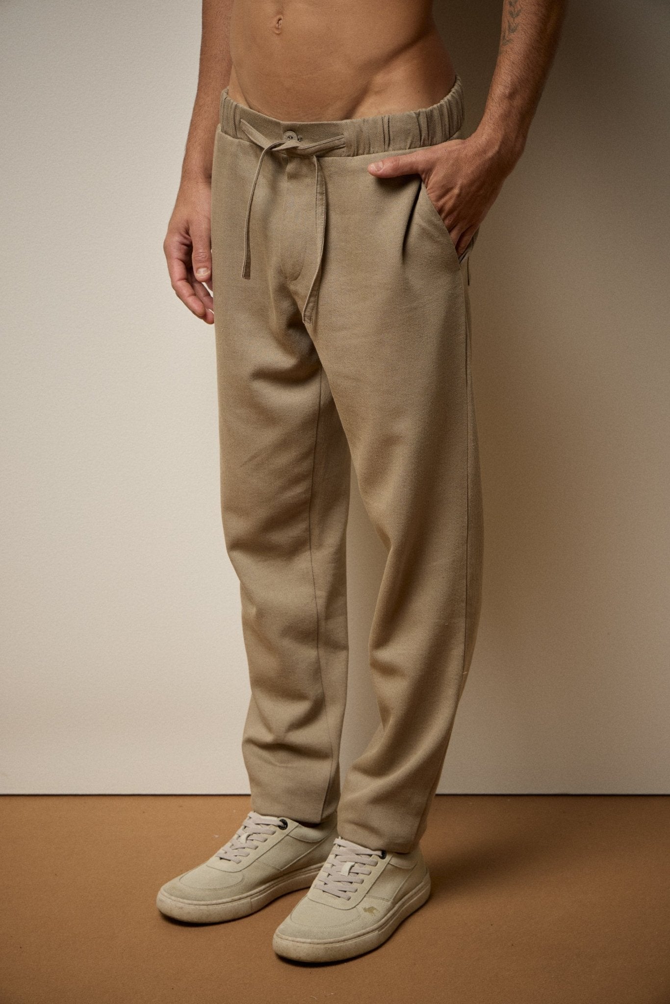 CALÇA ORIGEM LINHO - PALHA da Vörr Brasil | Vörr Brasil