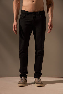 CALÇA PRO MOLETOM JEANS ALGODÃO - PRETO