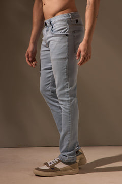 CALÇA JEANS VÖRR ALGODÃO - AZUL