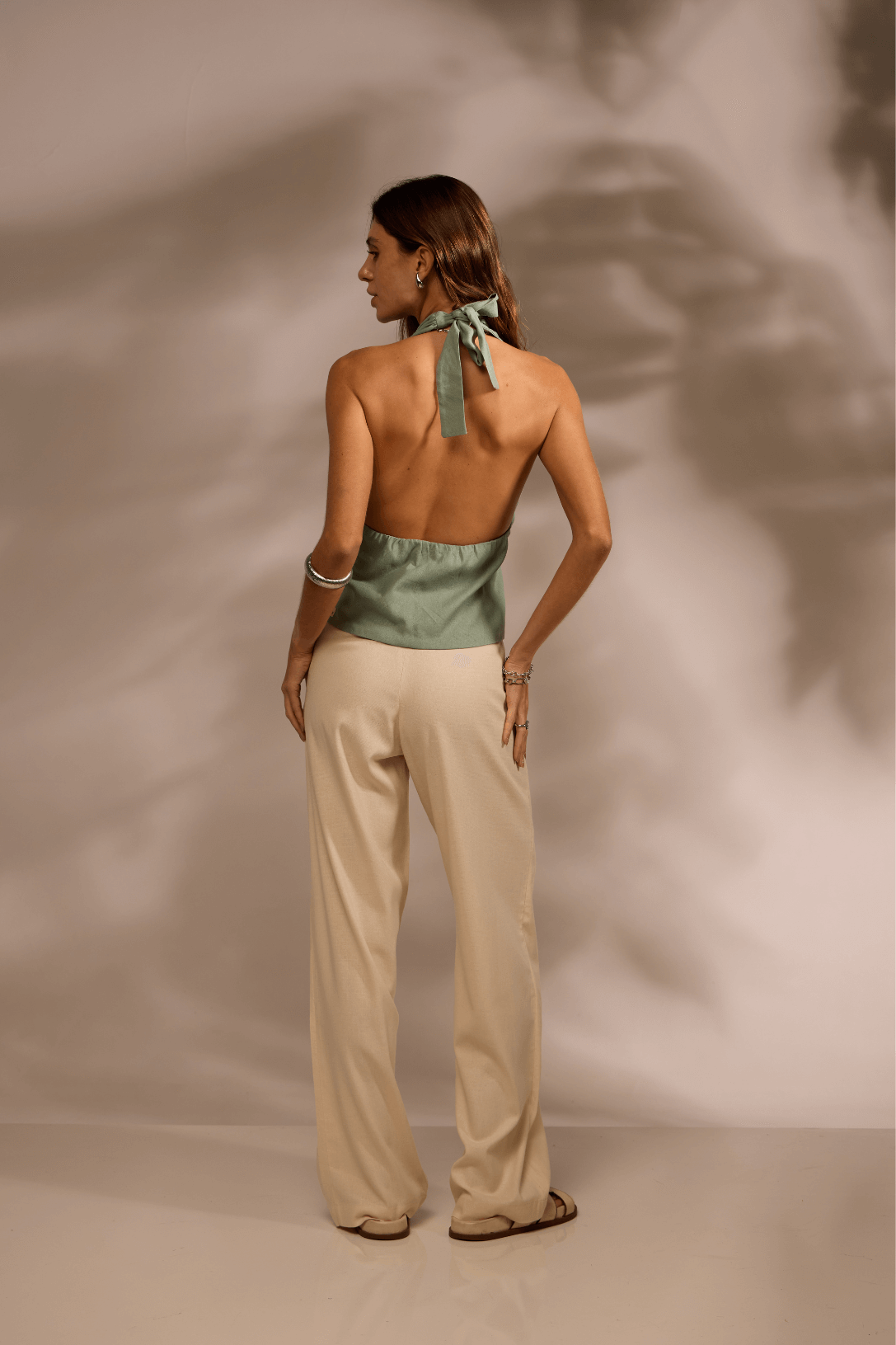 CALÇA SERENO LINHO - OFF WHITE da Vörr Brasil | Loja Oficial Vörr Brasil