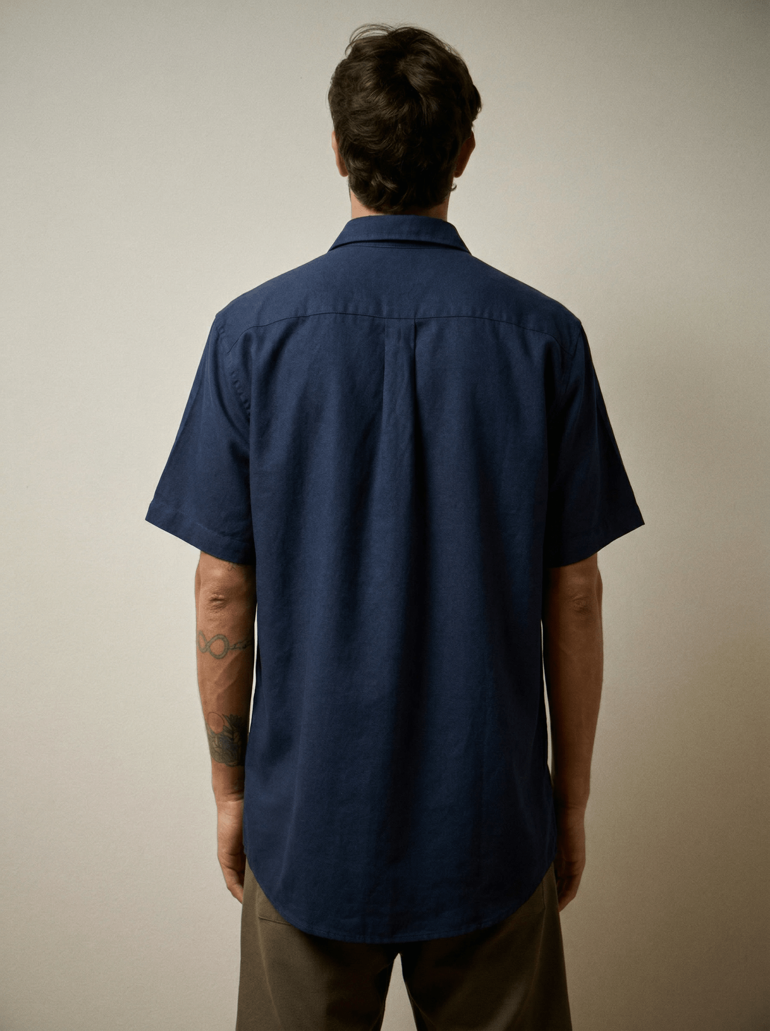 CAMISA AURA LINHO - MARINHO da Vörr Brasil | Vörr Brasil
