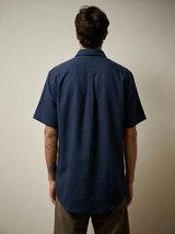 CAMISA AURA LINHO - MARINHO da Vörr Brasil | Vörr Brasil