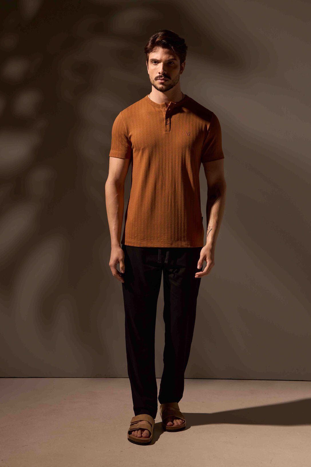 CAMISA EQUILÍBRIO ALGODÃO - COBRE da Vörr Brasil | Loja Oficial Vörr Brasil