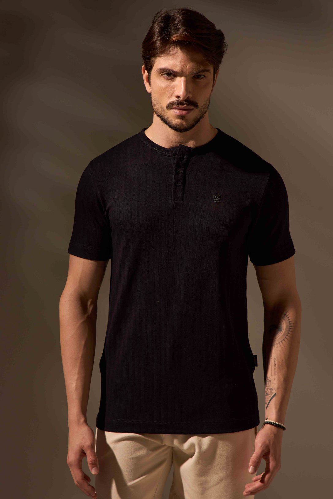 CAMISA EQUILÍBRIO ALGODÃO - PRETO da Vörr Brasil | Loja Oficial Vörr Brasil