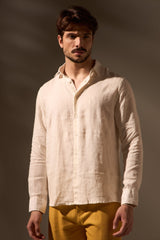 CAMISA GIBSON 100% LINHO - OFF WHITE da Vörr Brasil | Vörr Brasil