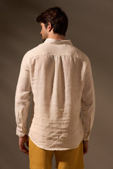 CAMISA GIBSON 100% LINHO - OFF WHITE da Vörr Brasil | Vörr Brasil
