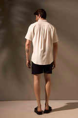 CAMISA LINHO FLOW - OFF WHITE da Vörr Brasil | Loja Oficial Vörr Brasil