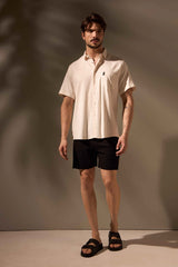 CAMISA LINHO FLOW - OFF WHITE da Vörr Brasil | Loja Oficial Vörr Brasil